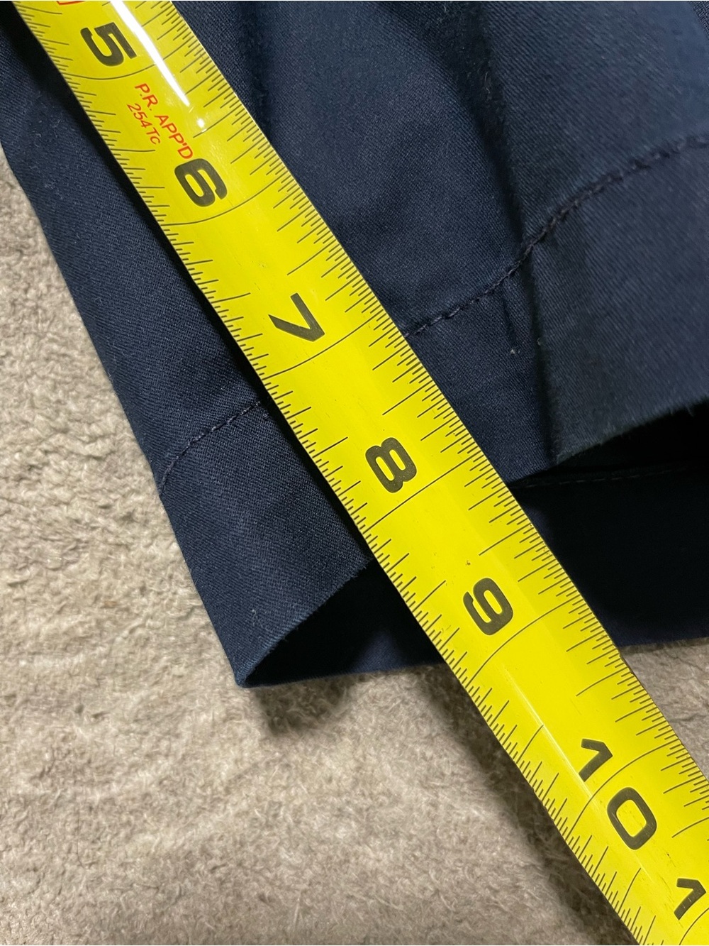 Banana Republic Mens Core Temp Navy Shorts - Picture 6 of 7